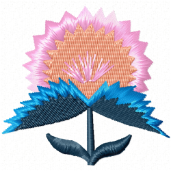 Flowers Embroidery Design 4 Flowers Embroidery Design 4